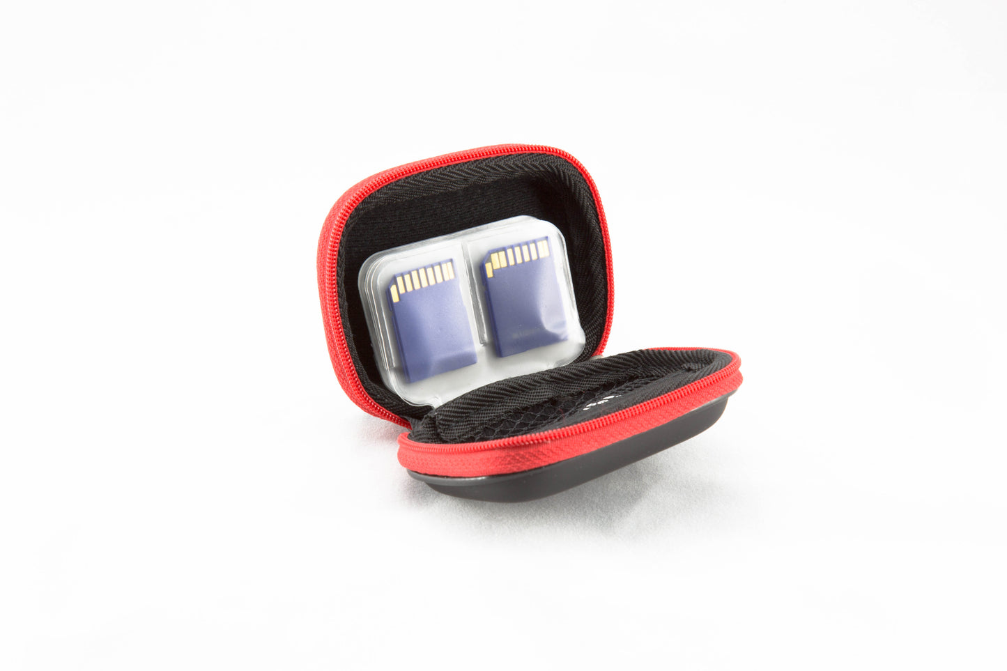 Weather-Resistant Storage Case for Trail Camera Card Reader and 12 SD Cards